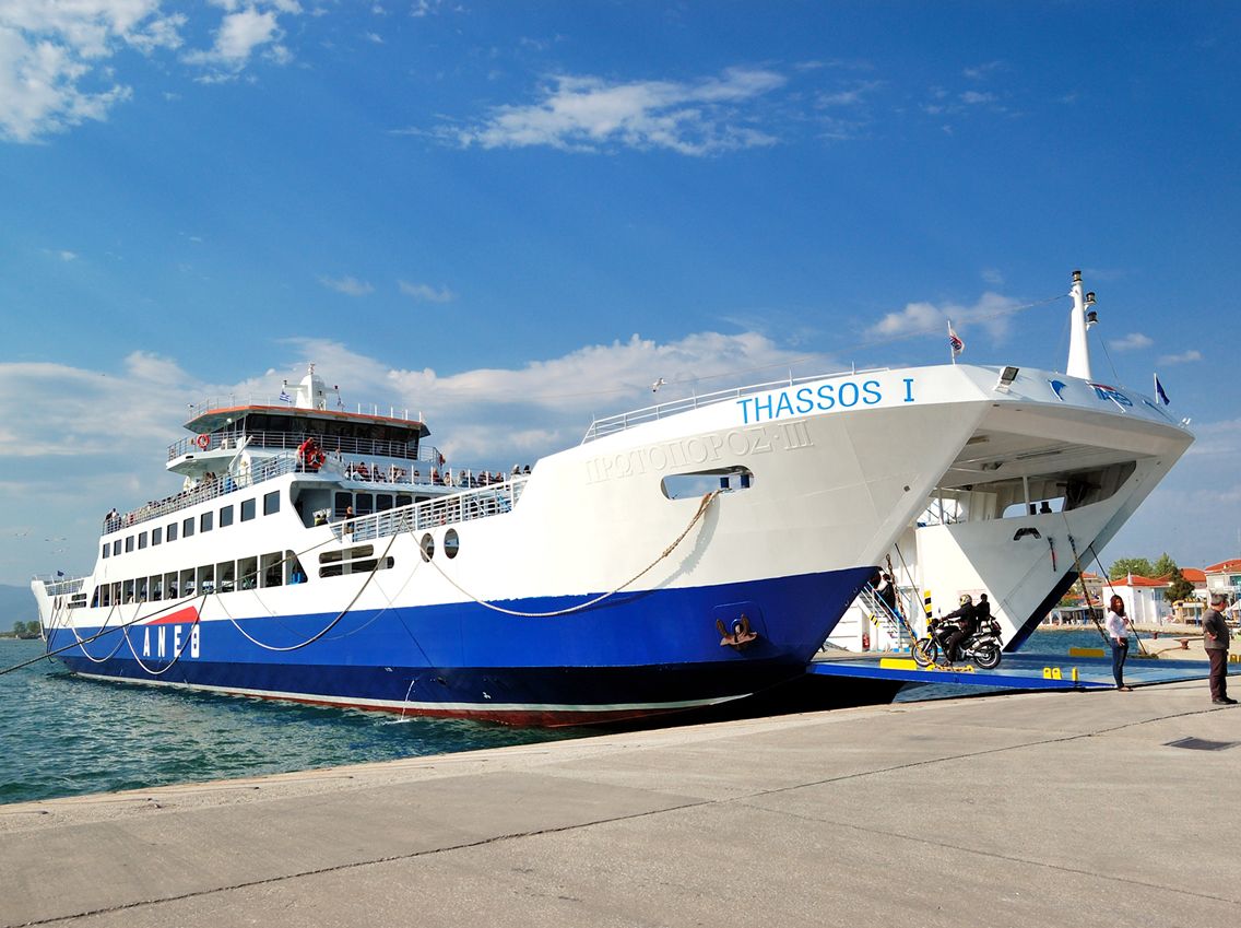 Ferry Schedule Thassos Keramoti & Prinos Kavala Aneth Ferries