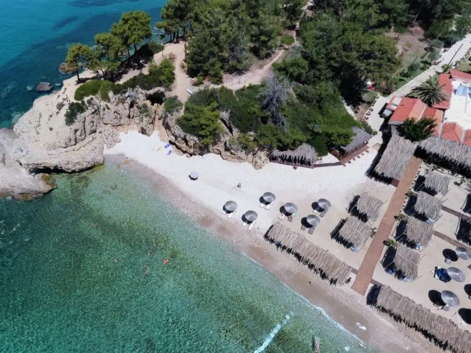 Περιοχή Κατασκήνωσης Παραλίας Πευκάρι - Θάσος