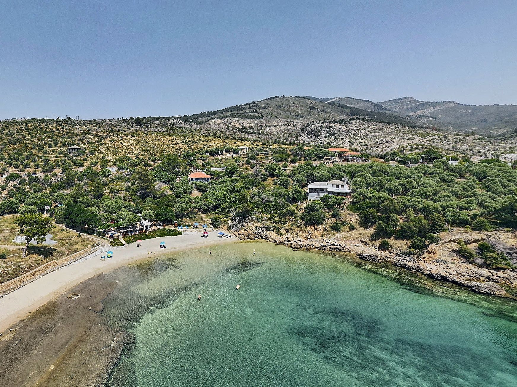 Plaja Ruinelor - Plaja Aliki